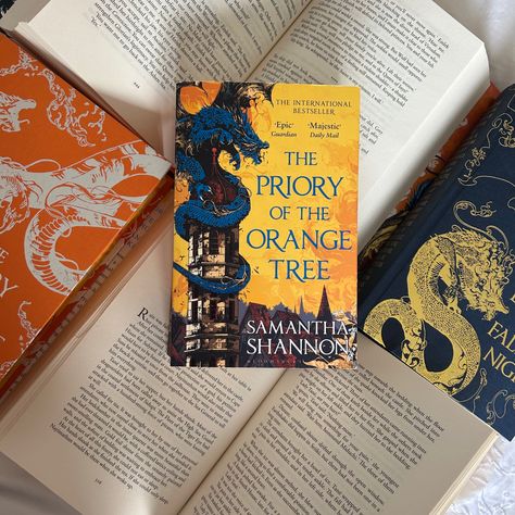 The priory of the orange tree by samantha shannon book cover The Priory Of The Orange Tree, Tbr Bookshelf, Samantha Shannon, Book Tbr, Book Edges, Books Wishlist, Orange Book, Fav Books, Bday Gift