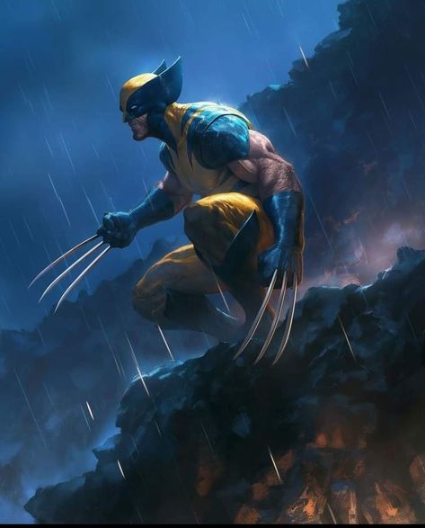 Wolverine (James "Logan" Howlett) - X MEN Wolverine Wallpaper, Epic Wallpaper, Wolverine Artwork, Wolverine Xmen, Wolverine Comic, Hulk Art, Sharp Claws, Wolverine Art, Marvel And Dc Characters