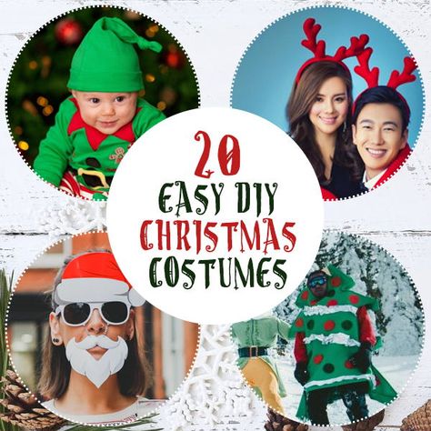 diy christmas costume    Need a costume that reflects the joy of the holidays? No worries! Now you can wear your holiday spirit loud and proud with these fun and festive DIY Christmas costumes!    diy christmas costume shop | diy christmas costume for kids | diy christmas costume for women | diy christmas costume ideas | diy christmas costume boys | diy christmas costume for teens Xmas Fancy Dress Ideas, Diy Xmas Outfit, Christmas Costume Ideas For Women Diy, Homemade Christmas Costumes, Xmas Costumes Diy, Womens Elf Costume Christmas Diy, Christmas Team Costumes, Christmas Characters Dress Up Kids, Diy Christmas Tree Outfit