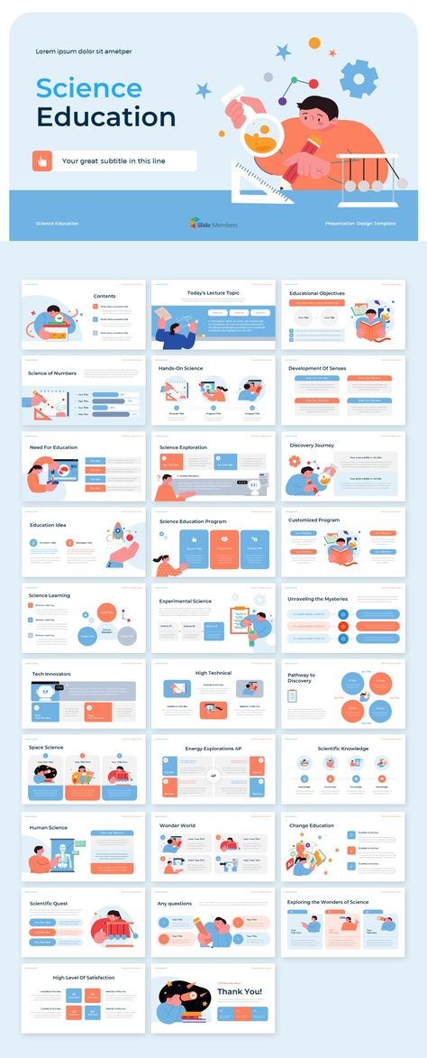 Science Theme related PPT Templates. Get your own editable pre-designed slides. #SlideMembers #Science #Education #DNA #Biology #Medicine #Analysis #Experience #Laboratory #Learning #Illustration #Technology #Infographics #Diagram #Multipurpose #Proposal #Profile #Background #Layout #Report #Cover #PPT #Portfolio #TemplateDesign #FreePowerpoint #FreePresentation #PowerpointTemplate #Presentation #Templates #FreeTemplate #Slides #GoogleSlides #PowerPoint #freePPT #PPTdownload #Keynote Thesis Design Layout, Dna Biology, Learning Illustration, Science Technology And Society, Profile Background, Scientific Poster Design, Science Powerpoint, Illustration Technology, Creative Ppt