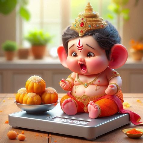 Ganesh Avatar, Bal Ganesh Cute, Shri Ganesh Images Hd, Ganesha Wallpaper, Ganesha Decoration, Om Ganesha, Ganpati Murti, Cartoon Drawing For Kids, Bal Ganesh