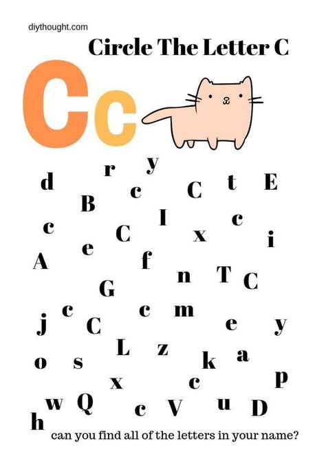 Circle the C. 5 letter C printable worksheets. C Printable Letter, Letter C Printable Free, Letter C Worksheet, Letter C Preschool, Letter Identification Worksheets, C Worksheet, Letter C Activities, Letter C Crafts, Letter C Worksheets