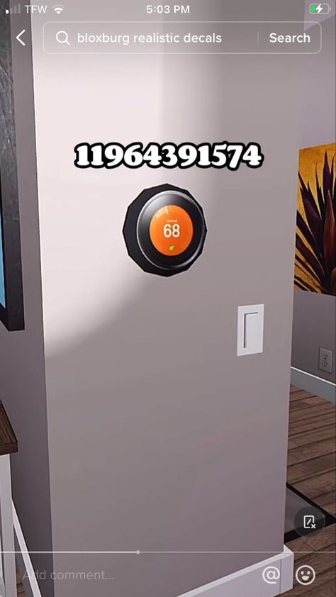 Amazon Box Bloxburg, Bloxburg Smart Home Decal, Under Construction Bloxburg Decal, Modern Art Decals Bloxburg, Bloxburg Mailbox Decals, How To Make A Custom Door In Bloxburg, Bloxburg Thermostat Decal, Bloxburg Security Room, Vanity Mirror Bloxburg Decal