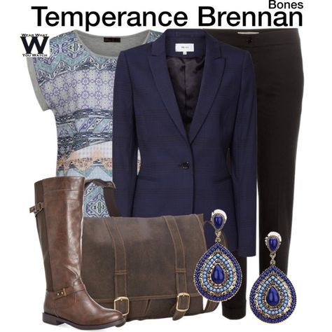 Inspired by Emily Deschanel as Temperance Brennan on Bones. Temperance Brennan, Buisness Casual, Emily Deschanel, Character Inspired Outfits, Fandom Fashion, Fandom Outfits, Jeans Outfits, Ally Fashion, Professional Wardrobe