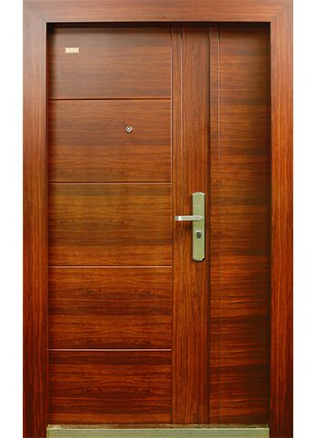 Safety Steel Door with Wooden Finish Outlook - SH 20 - Steel Double Doors India - Shell Doors Mine Furniture, Main Door Design Entrance, Safety Doors, Steel Double Doors, Wooden Double Doors, House Main Door, Steel Doors And Windows, Custom Closet Design, House Main Door Design