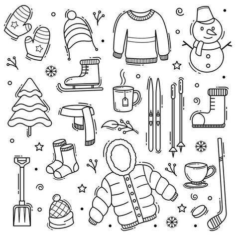 Christmas doodles Cute Christmas Doodles Easy, Christmas Doodles Ideas, December Doodles, Cute Christmas Doodles, Cute Doodle Drawing, Xmas Calendar, Winter Doodles, Work Doodles, Holiday Doodles