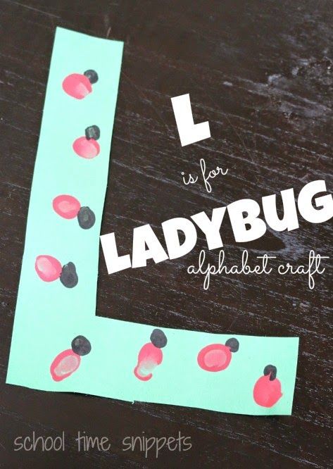 L Is For Ladybug, Ladybugs Preschool, Letter L Crafts, Ladybug Craft, Preschool Letter Crafts, Alphabet Crafts Preschool, Abc Crafts, Alphabet Letter Crafts, Infant Room