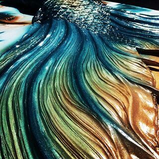 absolutely stunning blue green and gold in this Merbella Studios Mermaid tail Green Mermaid Aesthetic, Merman Aesthetic, Mermaid Tail Aesthetic, Mermaid Mood Board, Mermaid Tail Art, Siren Tail, Gold Mermaid Tail, Green Mermaid Tail, Halfling Rogue