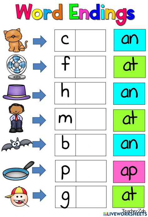 Cvc Ending Sound Worksheet, Reading Worksheets For Preschool, Phonetic Words Worksheets, Cvc For Kindergarten, Phonics Cvc Worksheet, Cvc Phonics Worksheets, Cvc Words For Grade 1, At Worksheets For Kindergarten, An Words Worksheets For Kindergarten