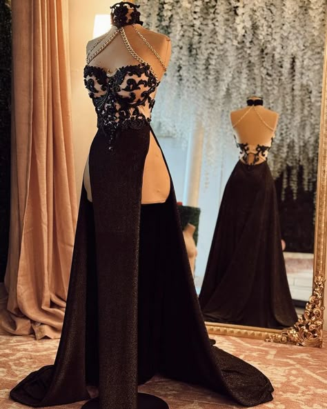 Night Court Dresses Acotar Style, Nightcourt Acotar Fashion, Acotar Inspired Dresses, Black Fantasy Gown, Night Court Dress, Dark Fantasy Dress, Acotar Dress, Assassin Clothing, Kawaii Outfit Ideas