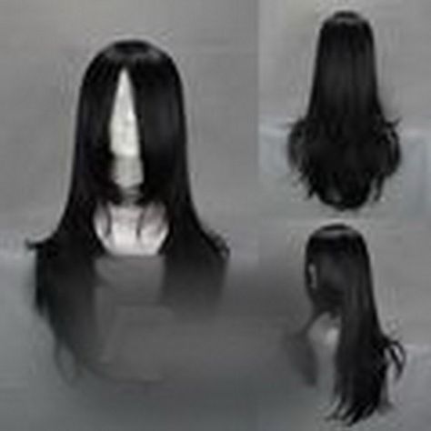 Hair Covering One Eye, Kuchiki Byakuya, Neji Hyuga, Hair Covering, Hair Styling Tools, Black Hair Care, One Eye, Long Black Hair, Long Black