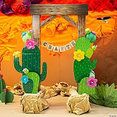 Desert Backdrop Diy, Desert Theme Decorations, South America Decorations, Mexico Decorations Party, Monumental Vbs Decorating Ideas, Diy Desert Decor, Southwest Party Decor, Desert Theme Party Decorations, Desert Vbs Decorations