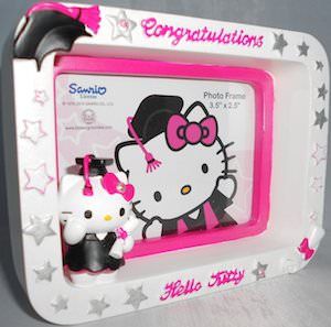 Hello Kitty Graduation Picture Frame Hello Kitty Frame, Hello Kitty Graduation, Graduation Picture Frames, Graduation Photo Frame, Cute Picture Frames, Hello Kitty Shop, Graduation Frame, Graduation Picture, Hello Kitty Aesthetic