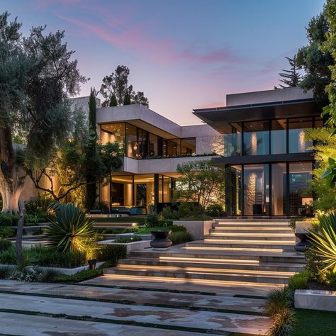 Inside George Lucas' Los Angeles Home: A Fusion of Film and Luxury Los Angeles Architecture Home, Los Angeles Modern Homes, Los Angeles Luxury Homes, Celebrity Homes Interior, Los Angeles Mansions, Luxury Modern House Design, Houses Los Angeles, Los Angeles Houses, Real Architecture