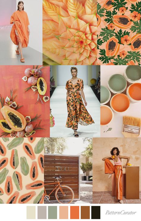 Mood Board Fashion Inspiration, Pattern Curator, Fashion Trend Forecast, Mood Colors, Color Trends Fashion, Fashion Forecasting, Color Palette Design, Mood Board Fashion, Color Inspo