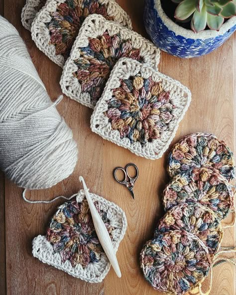 How is it June 1st already??? Am I the only one who feels like this year is just flying by?? I’m trying out some variegated yarn for… | Instagram Crochet House, Crocheted Items, June 1st, Variegated Yarn, Crochet Square Patterns, Blanket Patterns, Crochet Diy, Granny Square Crochet Pattern, Crochet Square