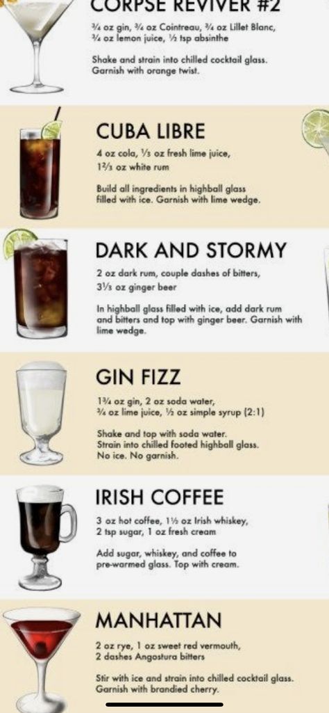 Dark Liquor Cocktails, Dark Liquor Drinks, Dark Rum Drinks, Rum Drinks Easy, Dark Rum Cocktails, Dark Liquor, Rum Cocktail Recipes, Cocktail Garnish, Gin Fizz