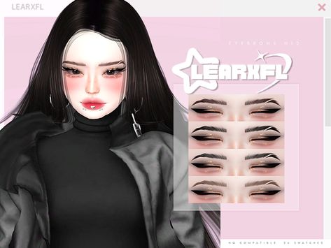 ・❥・Eyebrows N12 [HQ] | Learxfl Sims 4 Asian Eyebrows, Ts4 Cc Eye Shape Preset, Ts4cc Eyebrows, Sims 4 Alpha Eyebrows, Syboubou Sims 4, Eyebrows Sims 4 Cc Patreon, Sims4 Eyebrows Cc, Sims 4 Female Eyebrows, The Sims 4 Eyebrows Cc