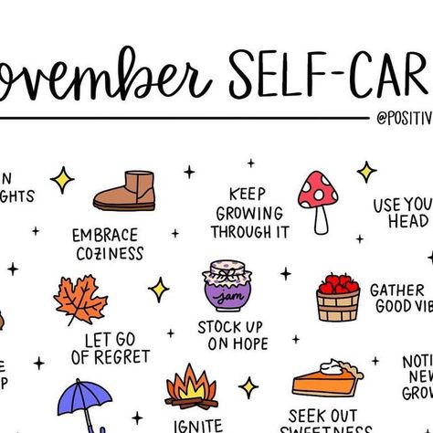 Dani DiPirro on Instagram: "Happy November! And happy first day of the 13th Annual Gratitude Challenge (swipe for the #Gratitude30 prompts)! Today’s prompt is Self-Care. Even if you’re not joining in on the Challenge this year, I hope you’ll use today’s prompt as a sign to do something kind for yourself. There are so many ways to practice self-care, and I’m grateful for any opportunity we’re given to take care of ourselves." November Self Care, Holidays 2023, Gratitude Challenge, Happy November, Love You Unconditionally, Mental Health And Wellbeing, Learning To Love Yourself, Attitude Of Gratitude, The Challenge