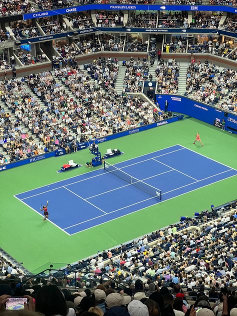 #usopen #tennis #cocogauff #newyork #queens #grandslam #court #city Tennis Grand Slam, Australian Open Tennis, Grand Slam Tennis, New York Or Nowhere, Coco Gauff, Us Open Tennis, Tennis Aesthetic, Journal 2024, Career Vision Board