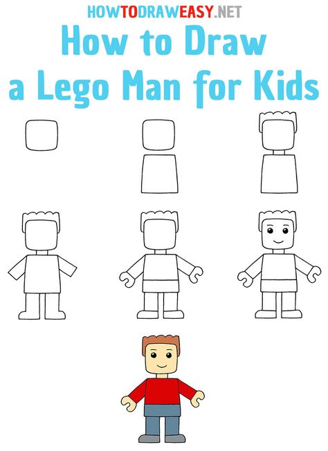 #Lego #LegoPerson #LegoMan #LegoDrawing #Ninjago #DrawingTutorials #Drawing #Toys #Toy Lego Drawing Ideas, Lego Pieces Drawing, Lego Doodle Drawing, How To Draw Lego Ninjago Step By Step, Draw A Lego Person, Subbing Ideas, Elementary Drawing, Drawing Legs, Lego People