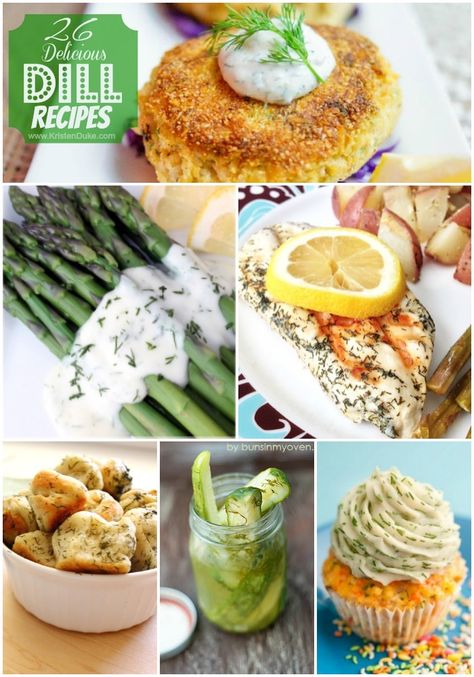 Dill Recipes Dill Plant, Feta Quinoa, Quinoa Cakes, Rolls Bread, Dill Recipes, Duke Photography, Csa Recipes, Spinach Feta, Lemon Dill