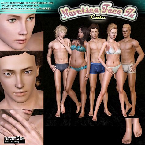 Sims 3 Skin, Sims 3 Cc Finds, Sims 3 Mods, 3 Face, The Sims 3, Tan Skin, Body Mods, Body Hair, Sims 2