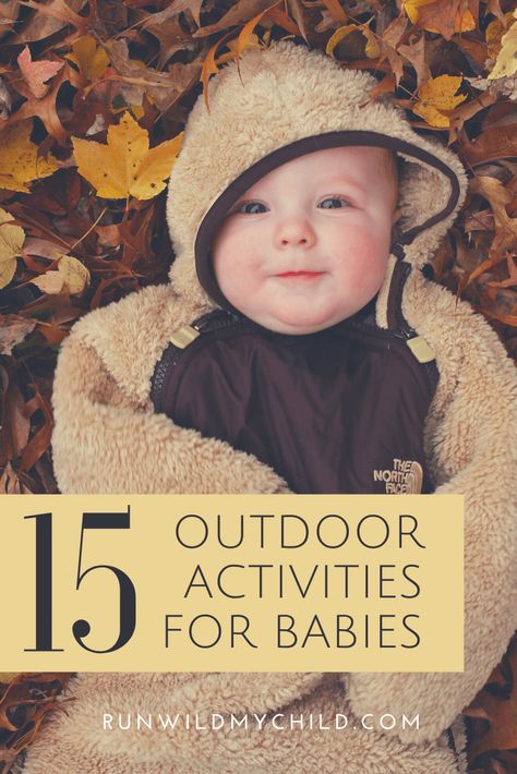 Outdoor activities for babies - why it’s so important to get your baby outside, tips for taking your baby outside and 15 simple outdoor activities for babies that a new parent will easily be able to incorporate into daily life. #baby #babies #outdoorbaby #outdooractivities #outdoorkids #newmom #newbornactivities #babyactivities #activitiesforbabies #runwildmychild Outdoor Play For Infants, Outdoor Activities For Two Year Olds, Nature Activities For Babies, Nature Activities For Infants, Infant Nature Activities, Outdoor Activities For Infants, Outdoor Baby Activities, Infant Outdoor Activities, Outdoor Activities For Babies