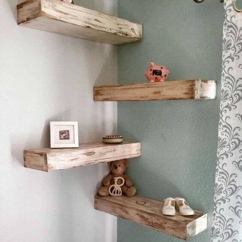 Bathroom Countertop Corner Shelf, Wooden Floating Corner Shelf, Door Corner Shelves, Small Corner Shelves, Pallet Wood Corner Shelf, Wood Crate Shelves, Wooden Corner Shelf The Home Depot, Corner Ladder Shelf, Diy Corner Shelf