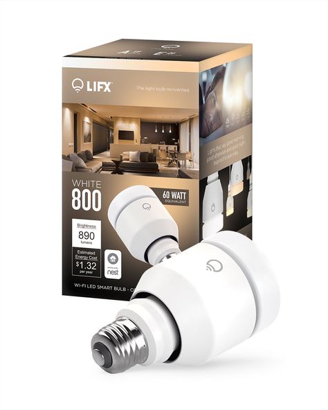 Bulb Packaging, Smart Bulbs, Smart Lights, Smart Bulb, Home Automation System, Smart Light Bulbs, Smart Home Automation, Alexa Device, Smart Lighting