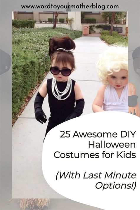 DIY Halloween Costumes for Kids Get ready to be inspired by these awesome DIY Halloween costumes. These creative and easy diy costumes for kids are awesome & don’t worry if you’ve waited until the last minute! We’ve a few last minute Halloween costumes just for you! #Halloweencostumes #Halloween Kids Costumes Girls Diy, Kids Halloween Costumes Diy, Easy Diy Costumes For Kids, Kids Diy Halloween Costumes, Fun Diy Halloween Costumes, Diy Costumes For Kids, Creative Kids Halloween Costume, Diy Halloween Costumes For Girls, Diy Girls Costumes