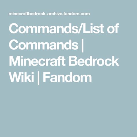 Cool Commands For Minecraft, Minecraft Commands Tutorials, Commands Minecraft, Minecraft Commands List, Minecraft Bedrock Commands, Minecraft Summon Commands, Minecraft Commands, Minecraft