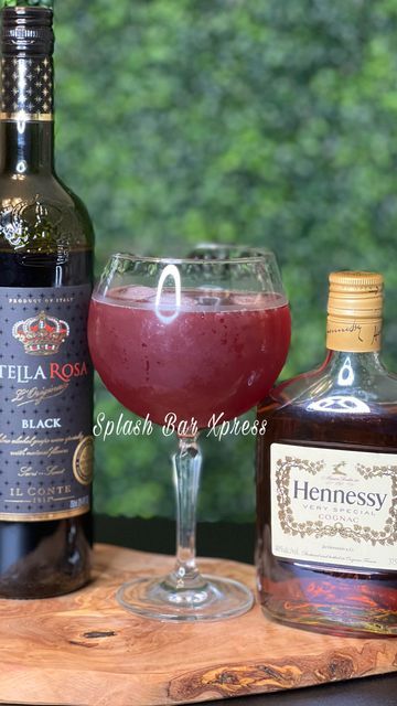 Stella Rose Black Wine Recipes, Hennessy And Stella Rose Black Recipe, Stella Rosa Wine Recipes, Hennessy Cocktails, Stella Rosa Black, Hennessy Drinks, Super Bowl Snack Recipes, Hennessy Cognac, Lemonade Juice