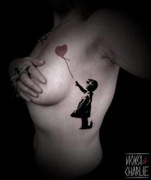 25 Banksy Inspired Tattoos | Tattoodo Banksy Tattoo, Banksy Rat, Facial Tattoos, Street Painting, Banksy Graffiti, Banksy Art, Inspired Tattoos, Painting Tattoo, Free Tattoo