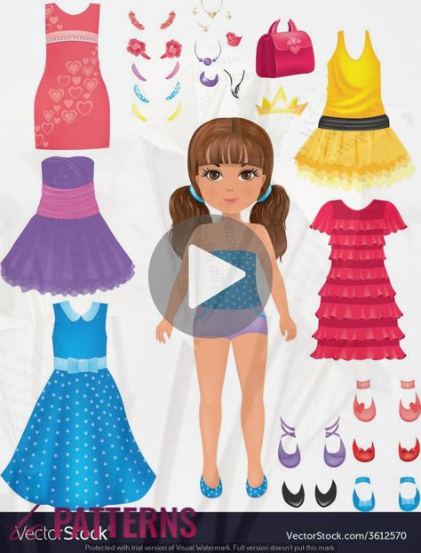 Cool and Fun Paper Crafts for Kids | By Activities For Kids Fun Paper Crafts For Kids, Diy Paper Dolls, Fun Paper Crafts, Paper Dollhouse, Princess Paper Dolls, Paper Doll Printable Templates, Free Printable Templates, Barbie Paper Dolls, Paper Dolls Clothing