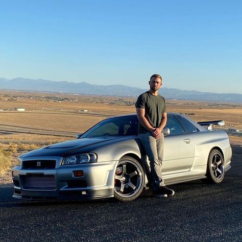 Cody Walker, Nissan Gtr R34, R34 Gtr, Gtr R34, Nissan Gtr, Paul Walker, Jdm Cars, Fast And Furious, Fast Cars