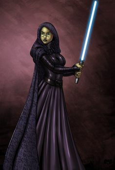 Bariss Offee, Barris Offee, Luminara Unduli, Barriss Offee, Sith Cosplay, Dark Jedi, The Force Star Wars, Grey Jedi, Jedi Art