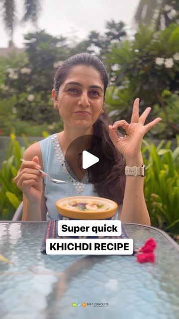 Diet Concepts by Kruti Desai on Instagram: "This recipe is a must try and gets ready in no time! Save and share this super flavourful & ear Khichdi recipe right away!

To make:
1 bowl Dal
1 bowl Rice
Roast, wash & pressure cook for 1 whistle
In ghee add mustard seeds, cumin seeds, akha mirch, gol mirch, white dal, chana dal, curry leaves and cashew nuts. 
Add this dressing on to the khichdi, serve hot and enjoy!❤️

[Quick recipe, Easy Recipe, Indian Lunch, Indian Recipes, Khichdi recipe, Pongal Khichdi]" Dal Khichdi Recipes, Khichdi Recipe Indian, Lunch Indian, Dal Curry, Khichdi Recipe, Indian Lunch, Quick Lunch Recipes, Chana Dal, Recipe Indian