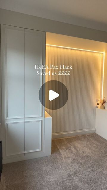 Pax Wardrobe Around Bed, Ikea Pax 75 Cm, Ikea Pax Lighting, Pax Living Room, Pax 75 Cm Ikea Door Hack, Diy Pax Doors, Pax Ikea Hack, Ikea Pax Doors, Pax Hack