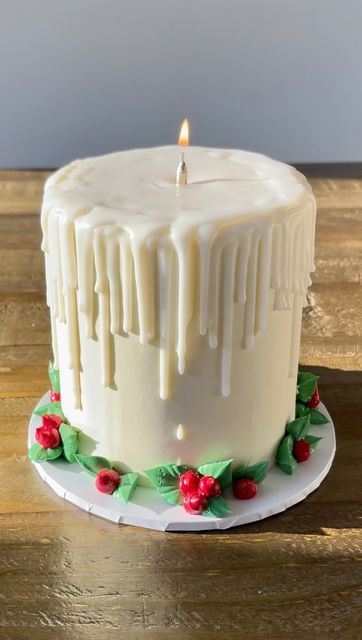 Best Christmas Cake, Holiday Cake Decorating, Christmas Cakes Easy, Christmas Themed Cake, Christmas Cake Designs, New Year's Cake, Christmas Cake Decorations, Xmas Cake, Winter Cake