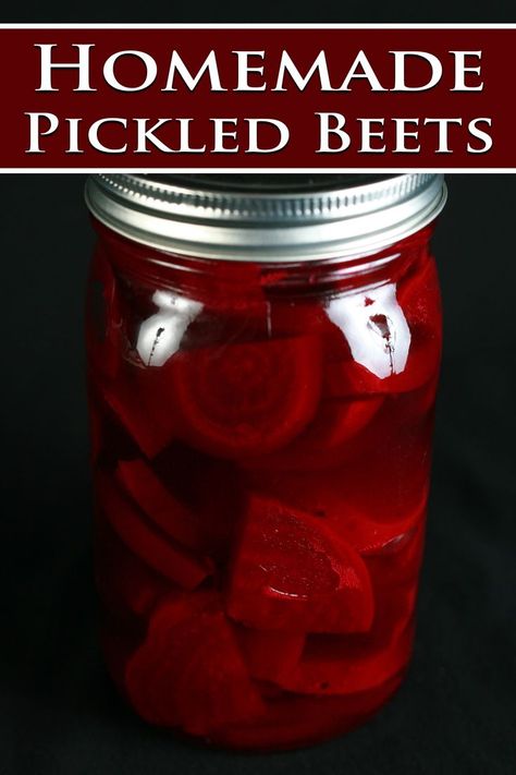 Homemade Pickled Beets Homemade Pickled Beets Recipe, Best Pickled Beets Recipe, Canned Pickled Beets, Canning Beets, Cardamom Recipe, Pickled Beets Recipe, Pickling Salt, Pickle Recipe, Sliced Pears