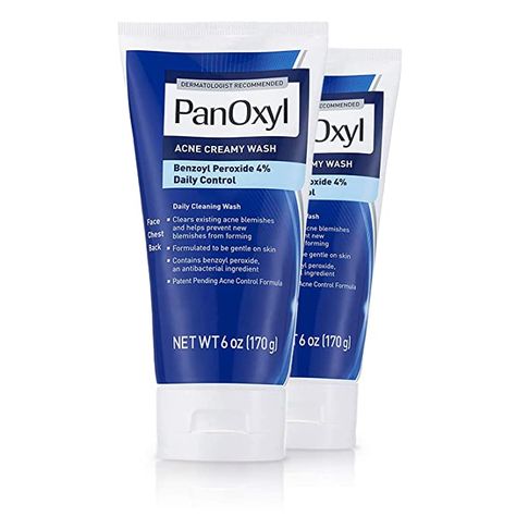 Panoxyl Acne Creamy Wash, Panoxyl Face Wash 4%, Panoxyl 4%, Aphrodite Beauty, Tea Tree Face Wash, Diy Skin Care Routine, Face Care Routine, Acne Control, Benzoyl Peroxide