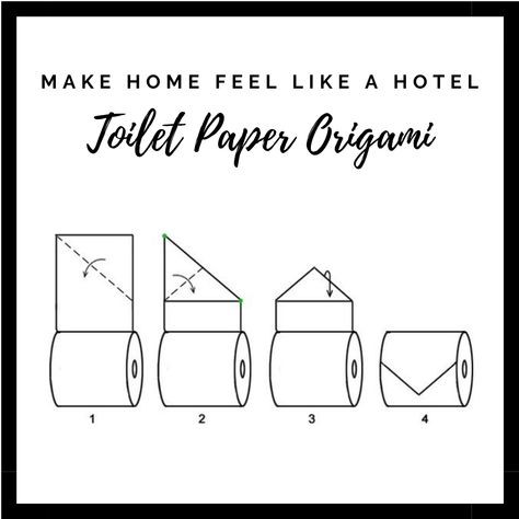 Toilet Paper Origami, Toilet Paper Art, Paper Origami, Air Bnb, The Small Things, Life Hack, Paper Folding, Hair Stuff, Small Things