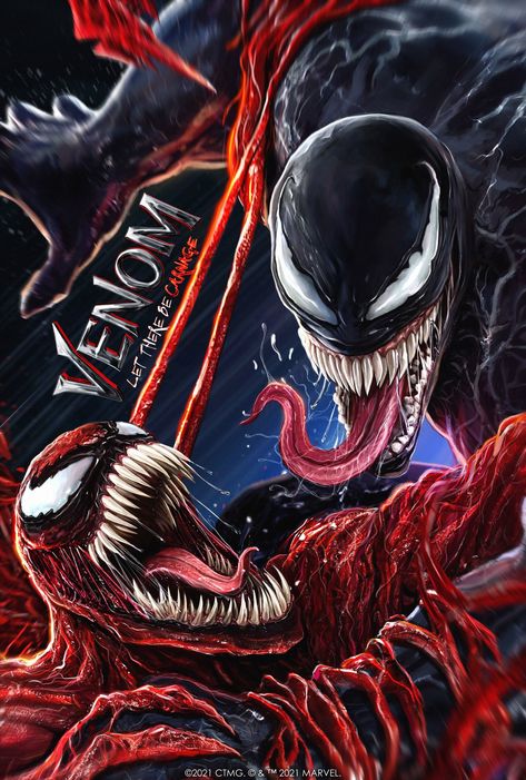 #Venom: Let There Be Carnage on Twitter: "We’re blown away by all this talent. Check out this week’s #FanArtFriday! #Venom: Let There Be Carnage is exclusively in movie theaters September 24. Artists: Rakesh Giridharan @Hontonikirei Abhijith Ps… https://t.co/OTgLyxMbzY" Venom Tattoo, Venom Let There Be Carnage, Let There Be Carnage, Venom 2, Carnage Marvel, Symbiotes Marvel, Venom Art, Venom Comics, Marvel Venom