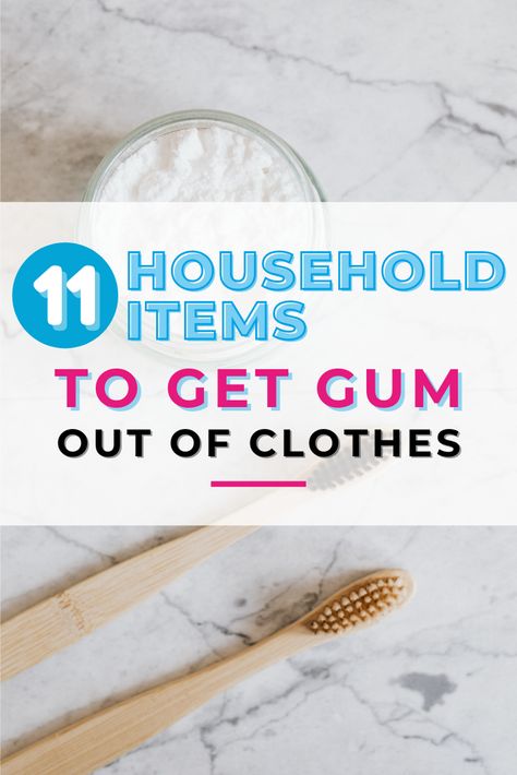 Gum On Clothes How To Remove, Getting Gum Out Of Clothes, Gum Removal From Clothes, Gum Out Of Clothes How To Remove, How To Remove Gum From Fabric, Get Gum Out Of Clothes, How To Get Gum Off Clothes, How To Get Gum Out Of Fabric, How To Remove Gum From Clothes