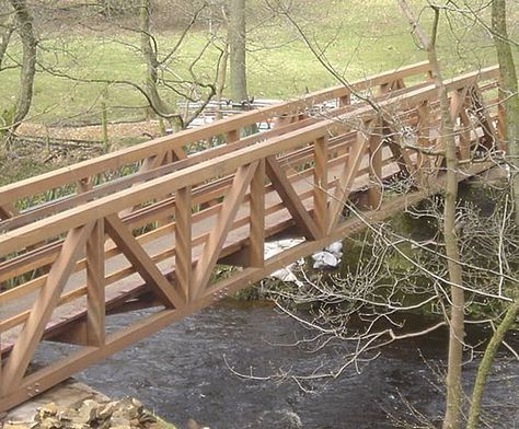 Bridge Reference, Yard Bridge, Backyard Bridges, Outdoor Bridges, Beam Bridge, Pond Bridge, Truss Design, Bridge Structure, Garden Railroad