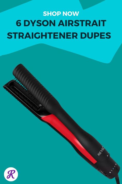 Looking for the Dyson Airstrait straightener but want to save? Check out these affordable dupes that give you sleek, frizz-free results without the hefty price tag. ‎ From brands like Drybar and Ghd to budget-friendly Revlon, you'll find straightener deals that won’t break the bank. Ready to see more? Click through for the 6 best Dyson Airstrait Straightener Dupes. ‎ #HairGoals #StraightenerDeals #BeautyBargains Dyson Airstrait, Dyson Hair, Budget Advice, Frizz Free, The Bank, Shopping Hacks, Revlon, Price Tag, Hair Tools