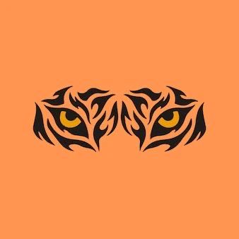 Tiger Outline, Tiger Stencil, Tiger Eyes Tattoo, Eye Stencil, Art Tigre, Geometric Tiger, Tiger Vector, Tiger Drawing, Eye Illustration