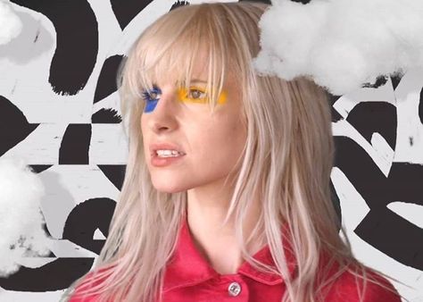 Hayley Williams, Paramore "Hard Times" video Hayley Williams Blonde, Hard Times Paramore, Hayley Williams Style, Hayley Wiliams, Haley Williams, Hayley Paramore, Paramore Hayley Williams, Hot Band, Girls Music