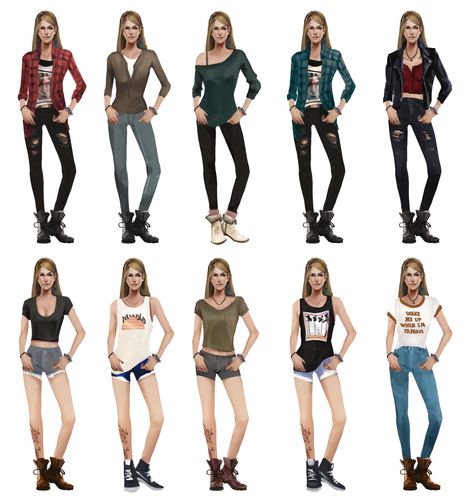 Life Is Strange Clothing Aesthetic, Uncharted Outfit Ideas, Rachel Amber Concept Art, Life Is Strange Outfit Ideas, Rachel Amber Outfit, Rachel Amber Cosplay, Life Is Strange Outfits, Concept Art Outfits, Life Is Strange Concept Art